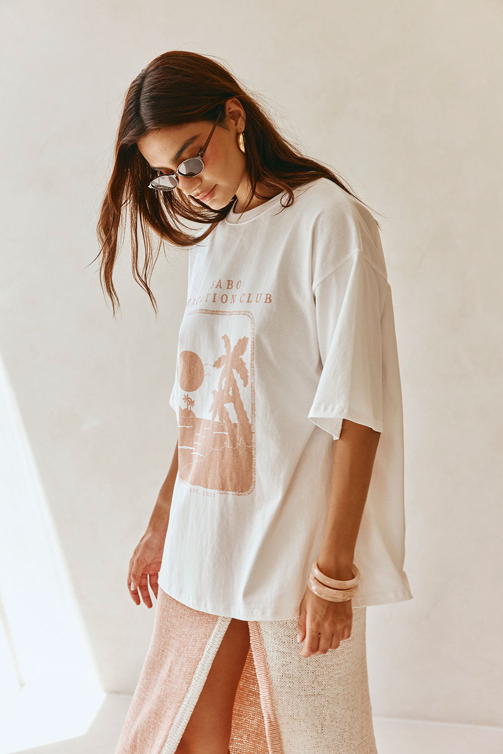 Collective Swimwear - Britta Top - Pink fifth image