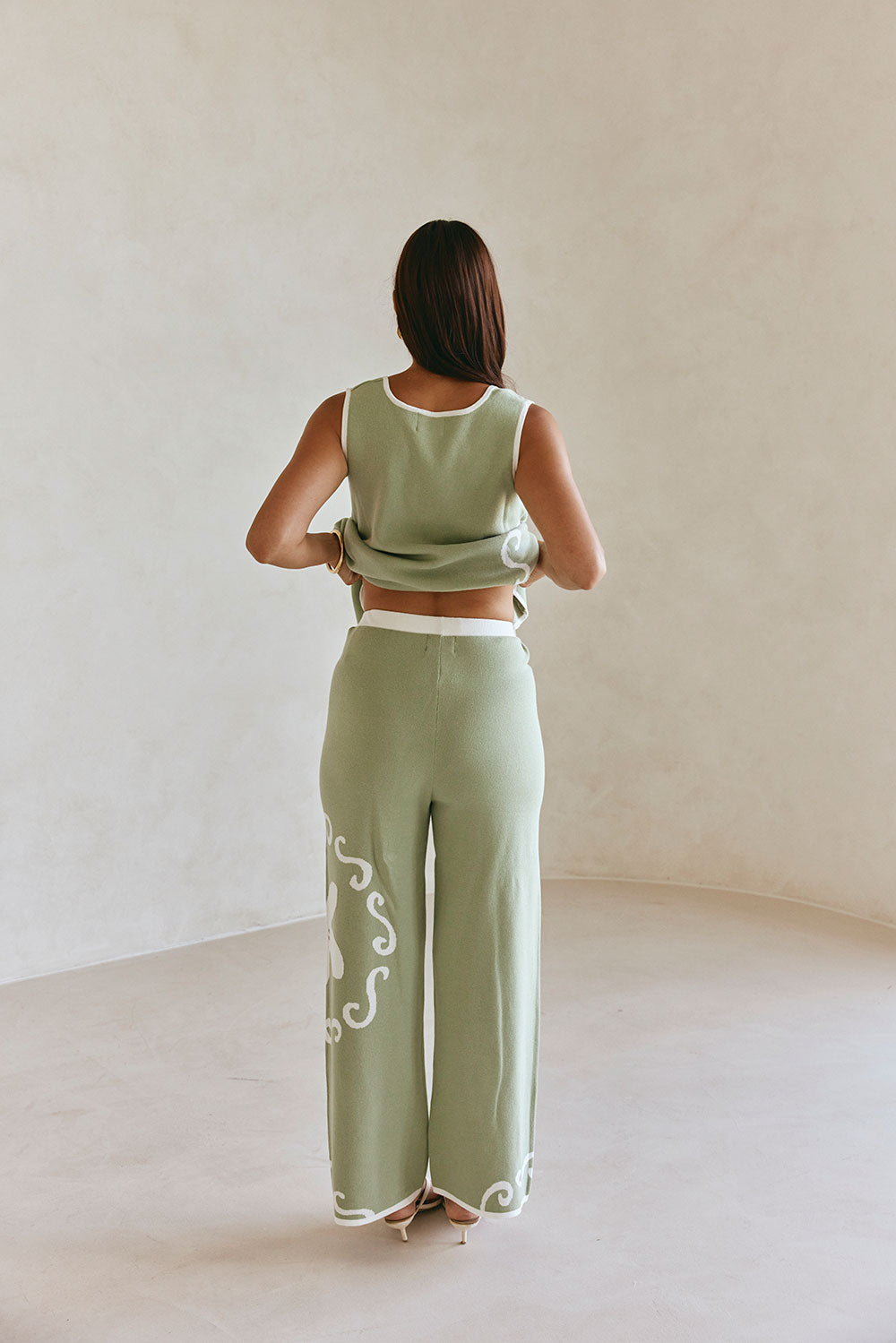 Collective Swimwear - Malani Pants - Ocean Relic sixth image