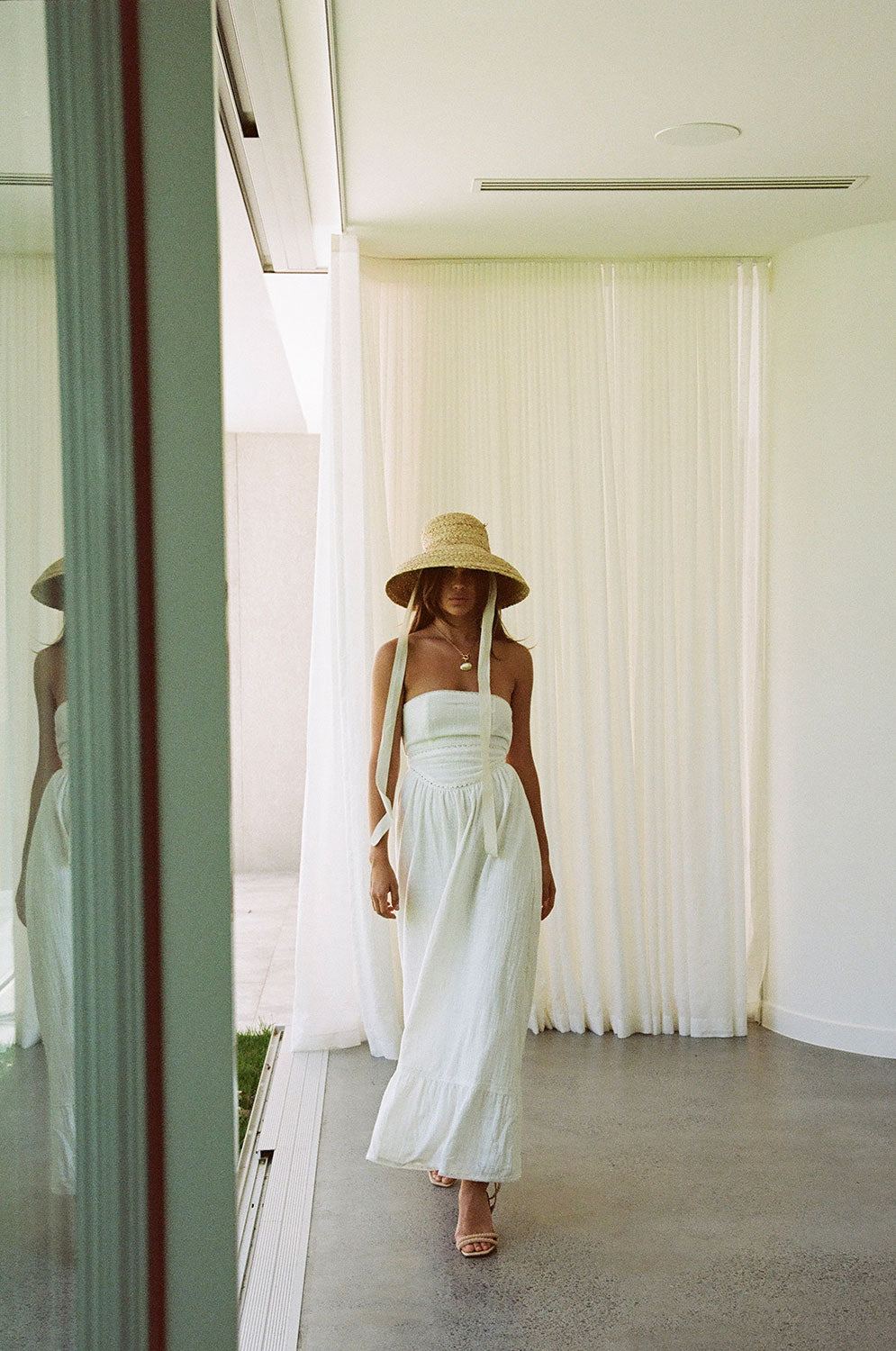 kenna sage maxi dress Kenna Strapless Maxi Dress