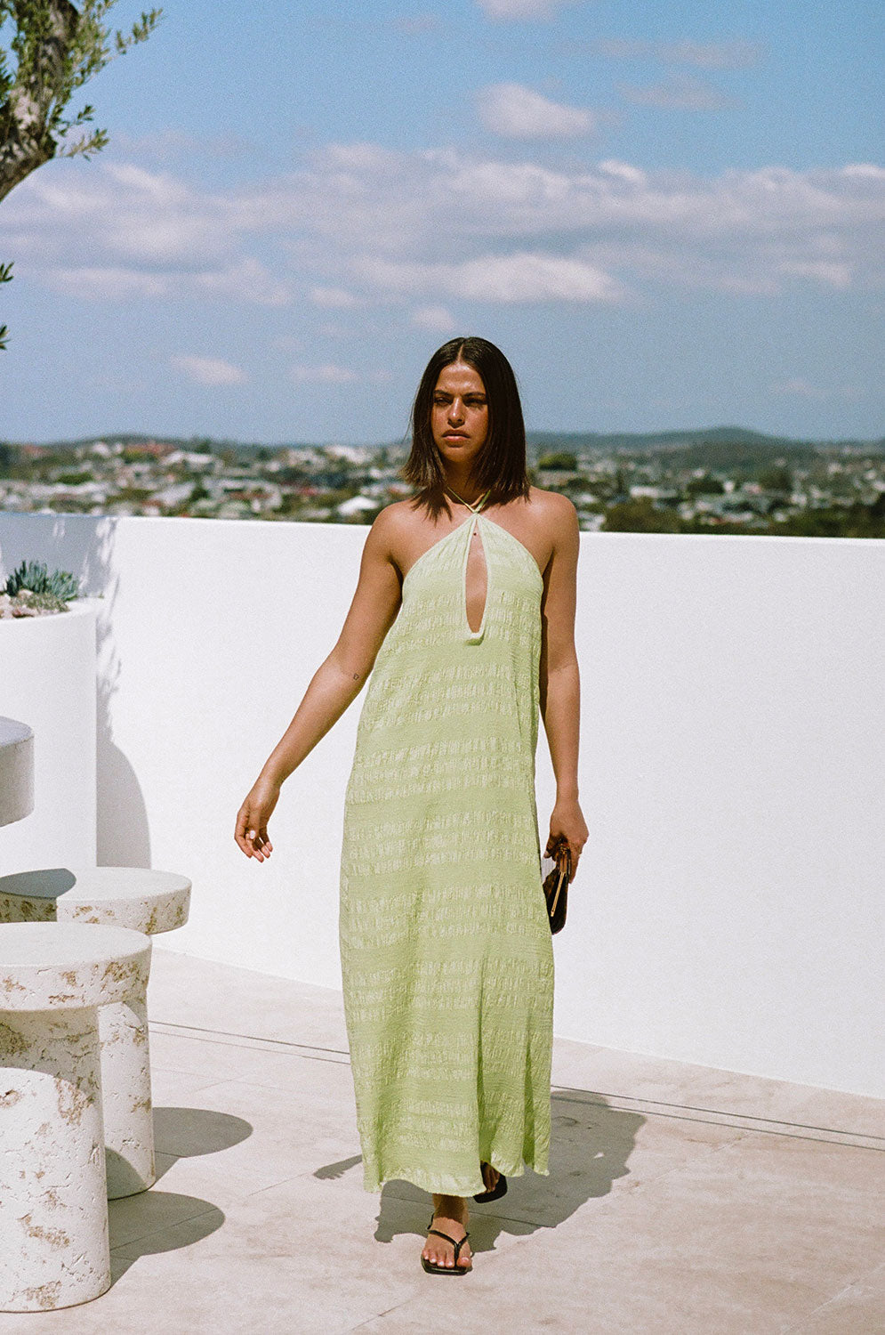 Atlanta Maxi Dress - Green SABO Atlanta Maxi Dress - Green SABO