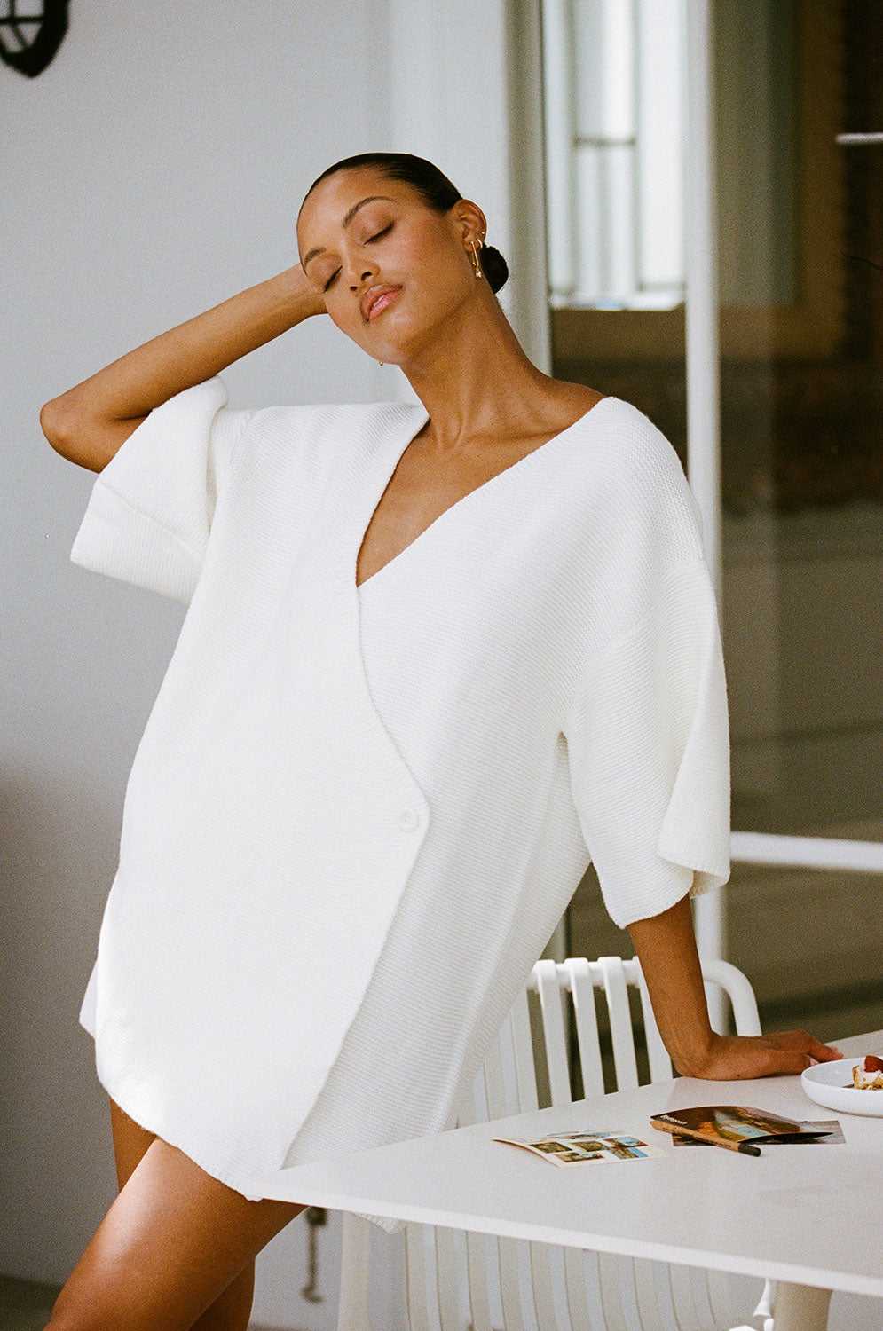 White Wrap Mini Jessie Wrap Dress SABO White Wrap Mini Jessie Wrap Dress SABO