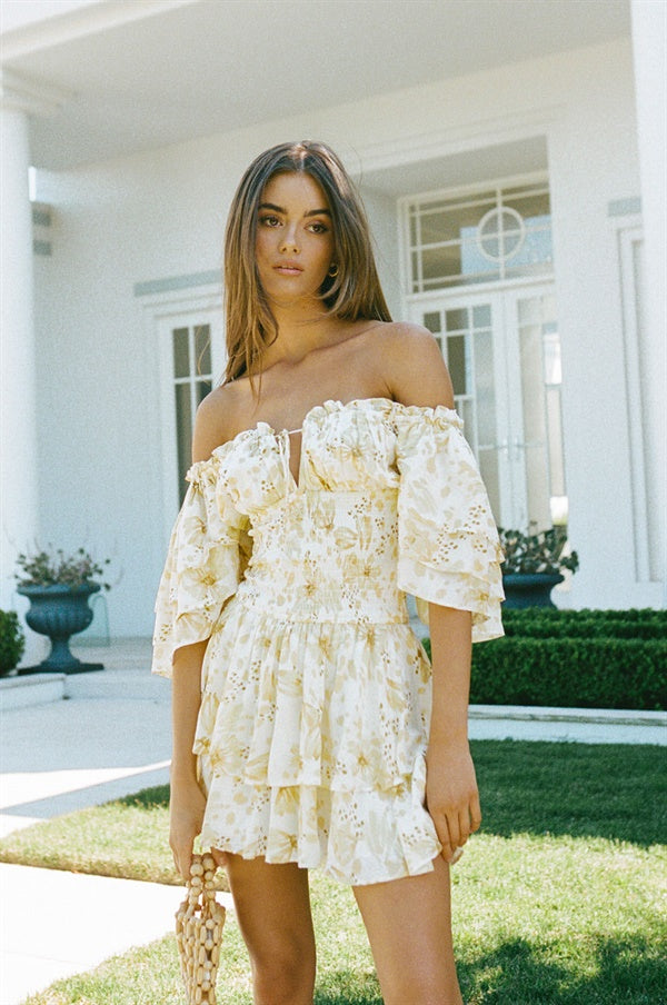 SAMPLE-Moko Off Shoulder Dress – SABO