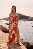 Darla Bow Dress - Calla Floral