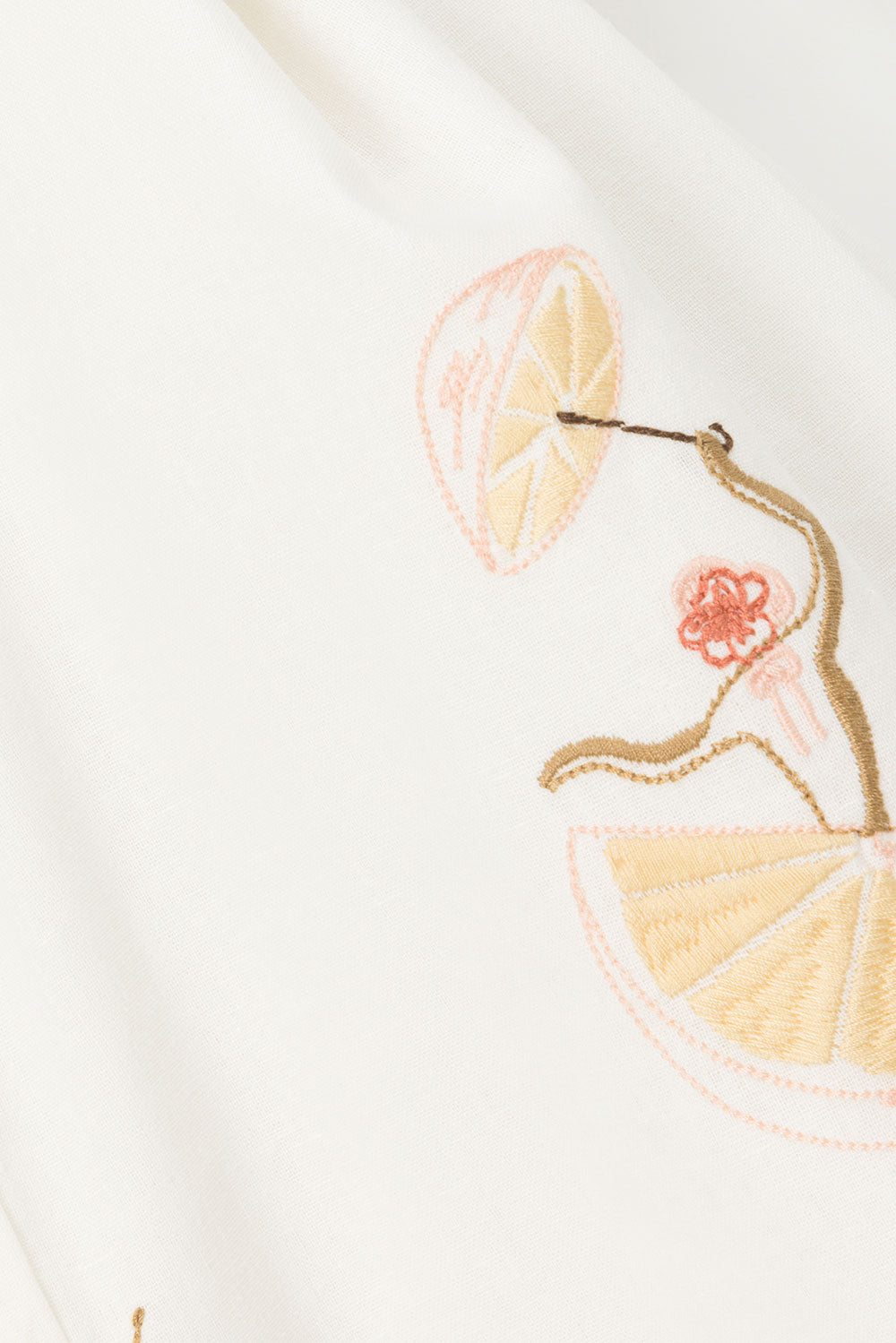 White Serenita High Waist Paradise Cove Pants