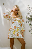 SAMPLE-Willa Dress - Desert Leaf