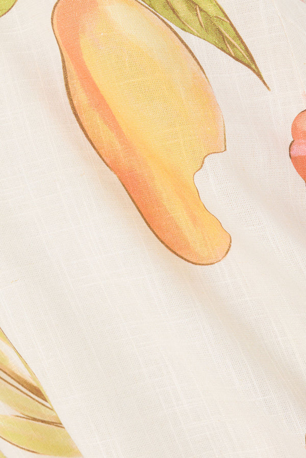 Cream Island Time Strapless Bow Maxi Anela Dress