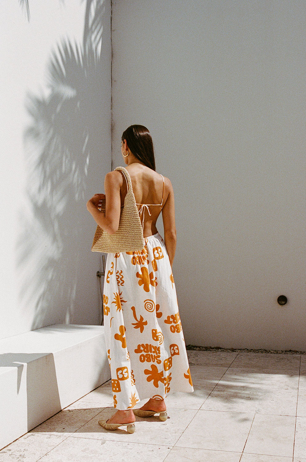 SAMPLE-Toulouse Maxi Dress - Objects Cream – SABO