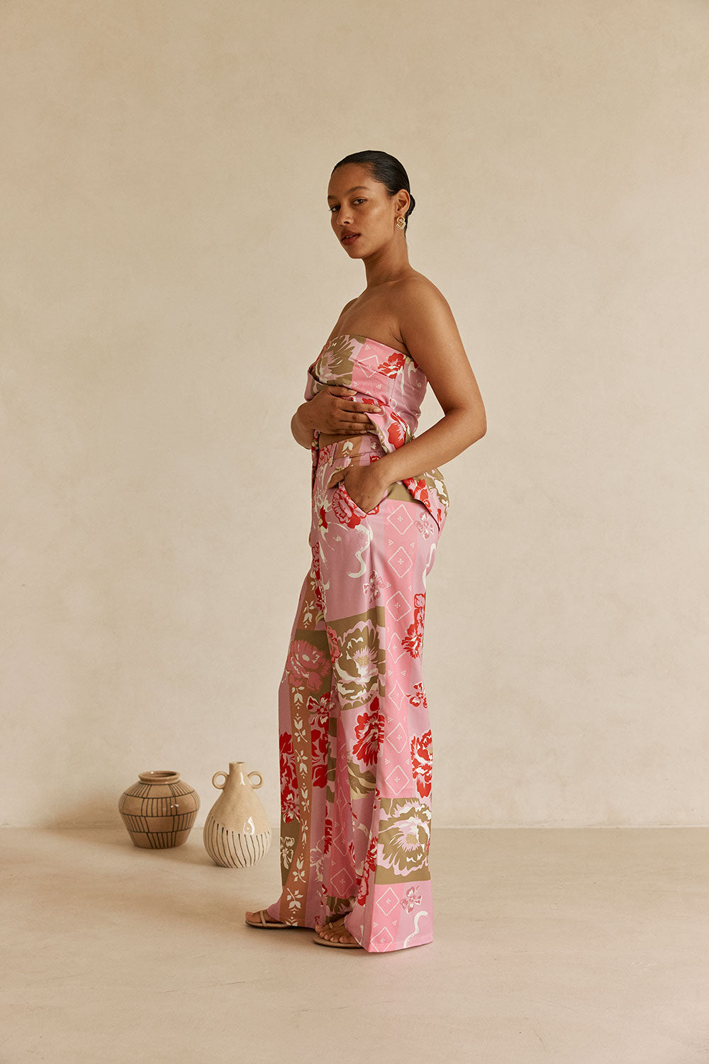 Marleigh Pants -  Botanic Patch