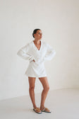Riya Dress - White