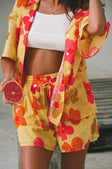 SAMPLE-Thessy Shorts - Romance Floral
