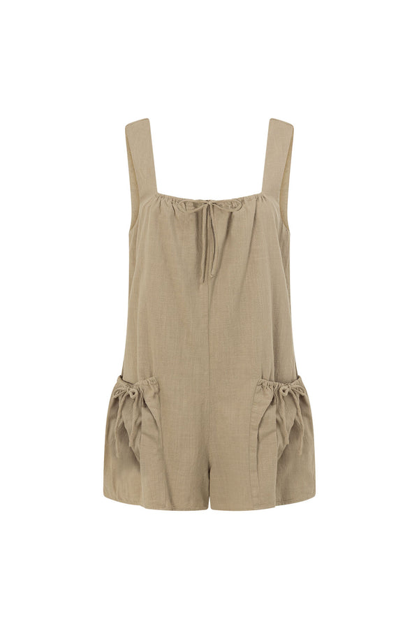 Brita Playsuit - Khaki