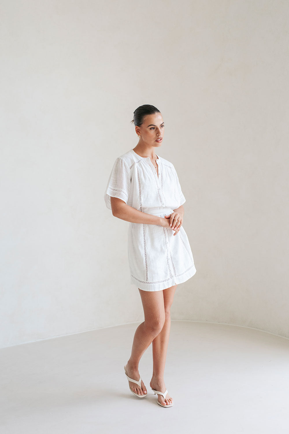 Vayle Mini Dress - White