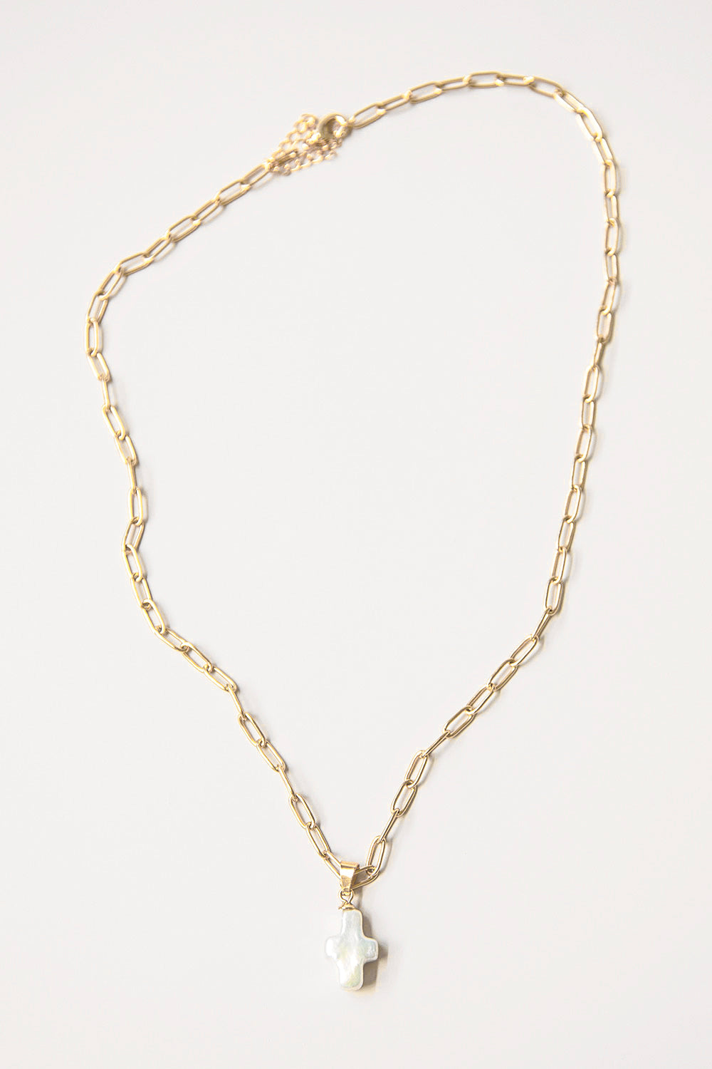Adina Necklace Gold Cross