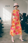 SAMPLE-Mariella Midi Dress - Floreale Sunny