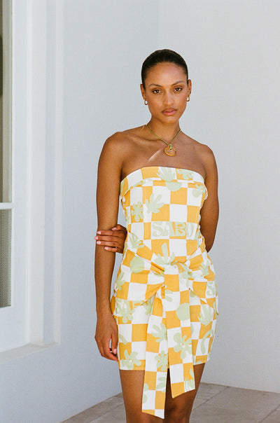 Kingsley Dress - Sabo Checkerboard