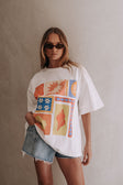 Solis Print Relaxed Cotton Britta T Shirt Top