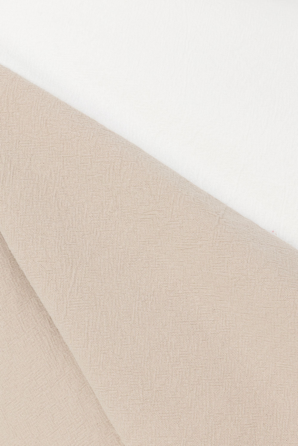 Beige White Two Tone One Shoulder Maxi Ellita Dress