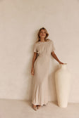 Beige Maxi Gizelle Dress