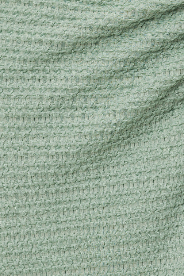 Sage Green One Shoulder Midi Azaria Dress