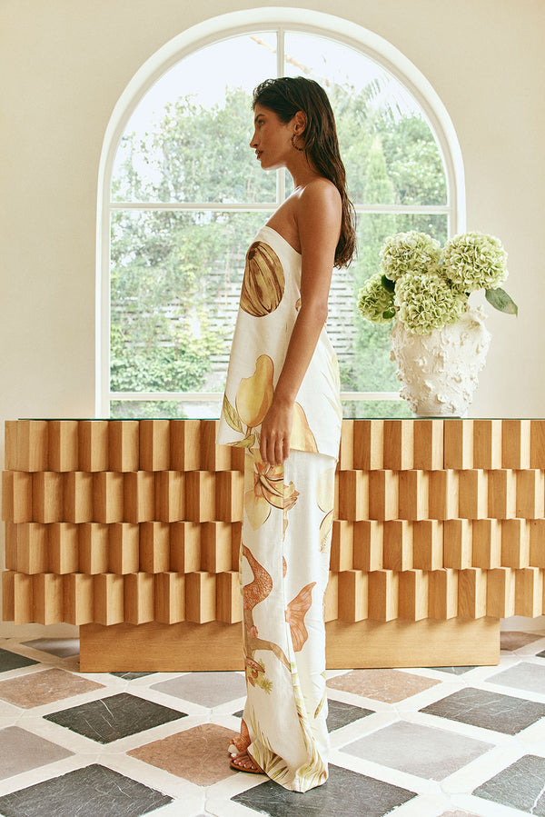 White Island Time Strapless Kaia Top