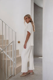 SAMPLE-Celine Pants - White