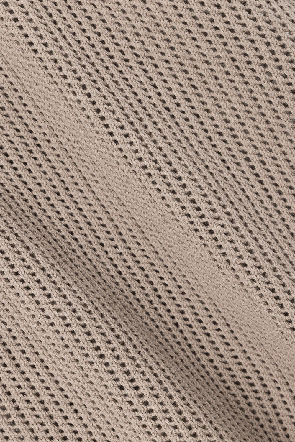 Taupe Knit Drawstring Maxi Havana Skirt