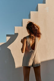 SAMPLE-Coda Playsuit - Khaki
