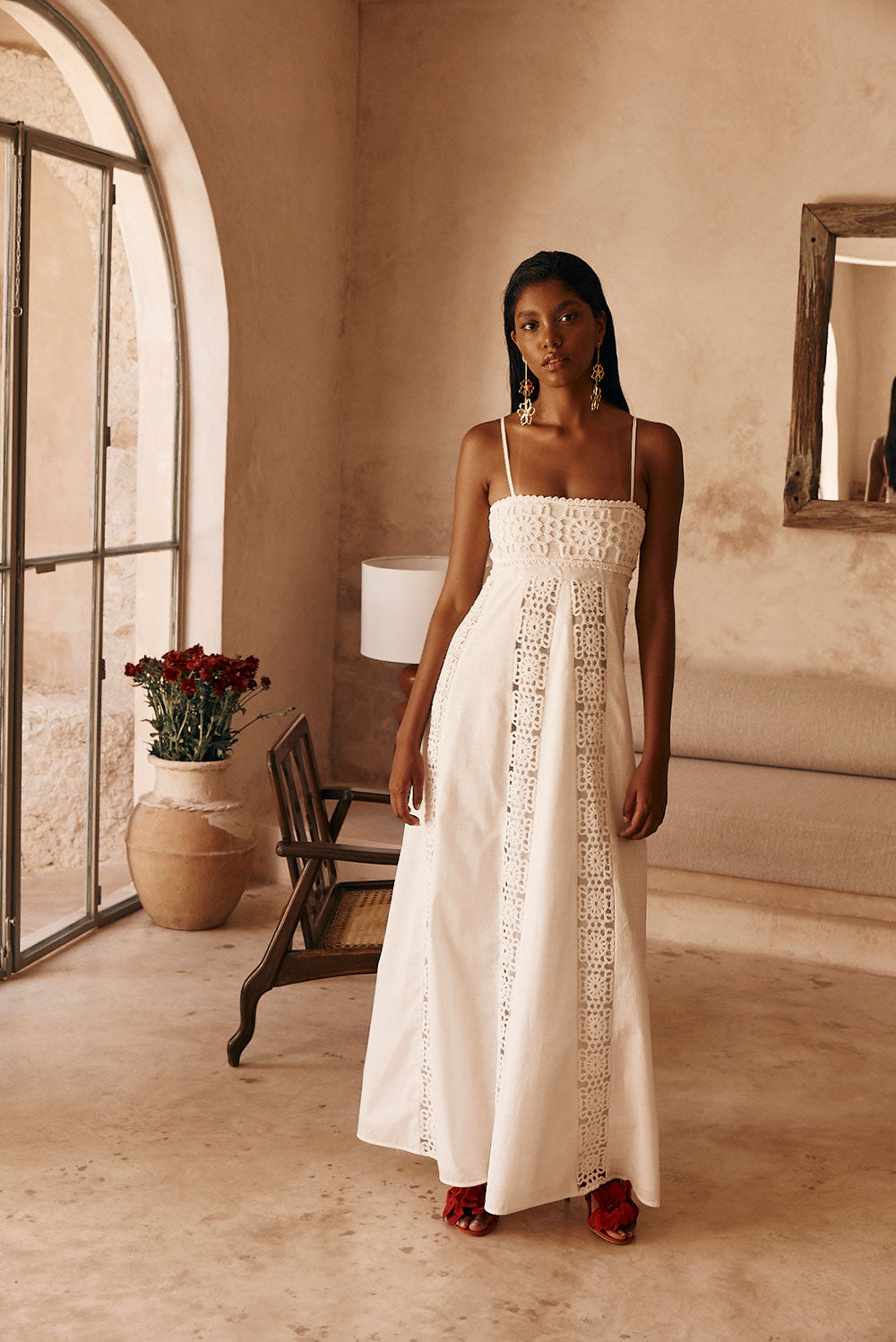 Bianca Maxi Dress - White – SABO