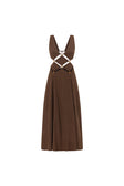 Chessa Dress - Chocolate