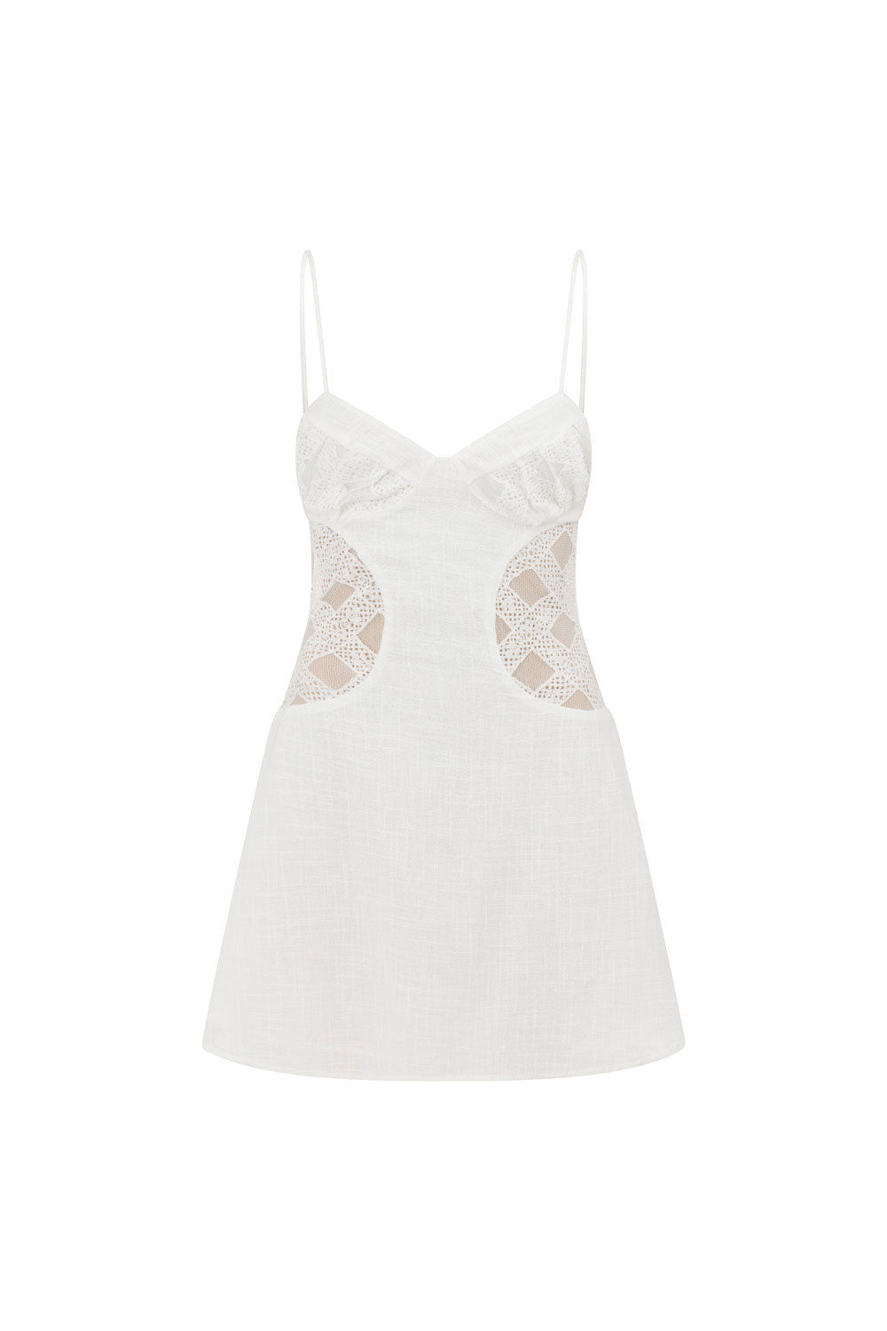 Shevana Mini Dress - White