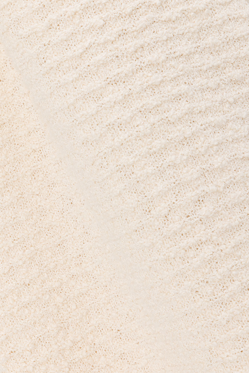 Beige Knit High Waist Mara Pants