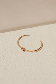 Nia Knot Bangle - Gold