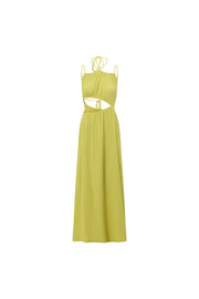 SAMPLE-Backless Annalise Dress - Moss