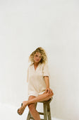 Aymee Playsuit - Beige