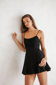 Angelica Mini Dress - Black