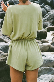 SAMPLE-Juniper Playsuit - Lime