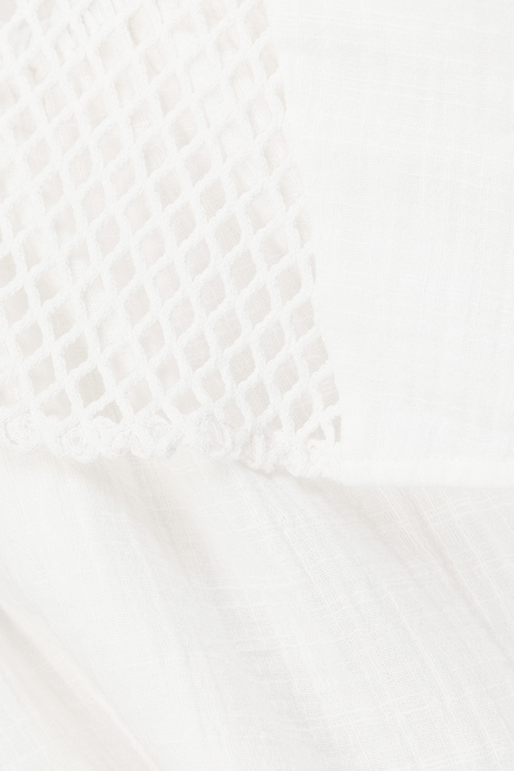 White Plunge Strappy Mini Kira Dress