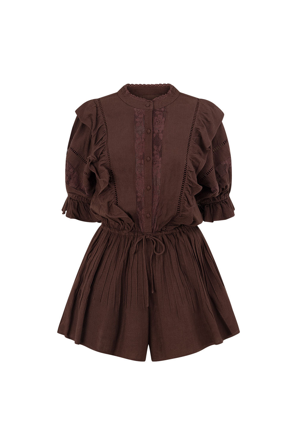 Luma Playsuit - Chocolate