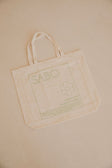 Cream Canvas Sabo Tote Bag