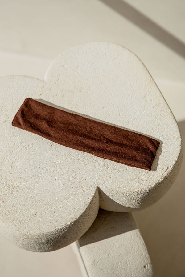 Elle Soft Headband - Chocolate