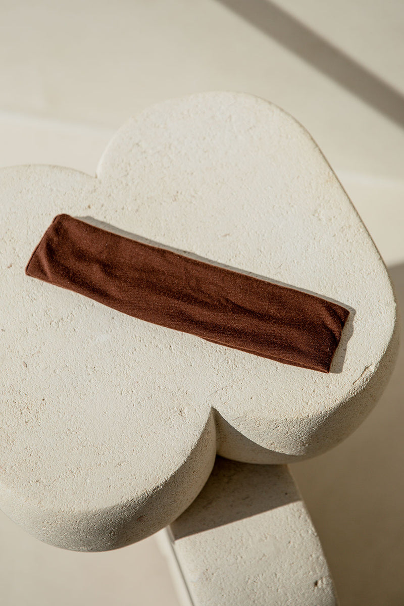 Elle Soft Headband - Chocolate