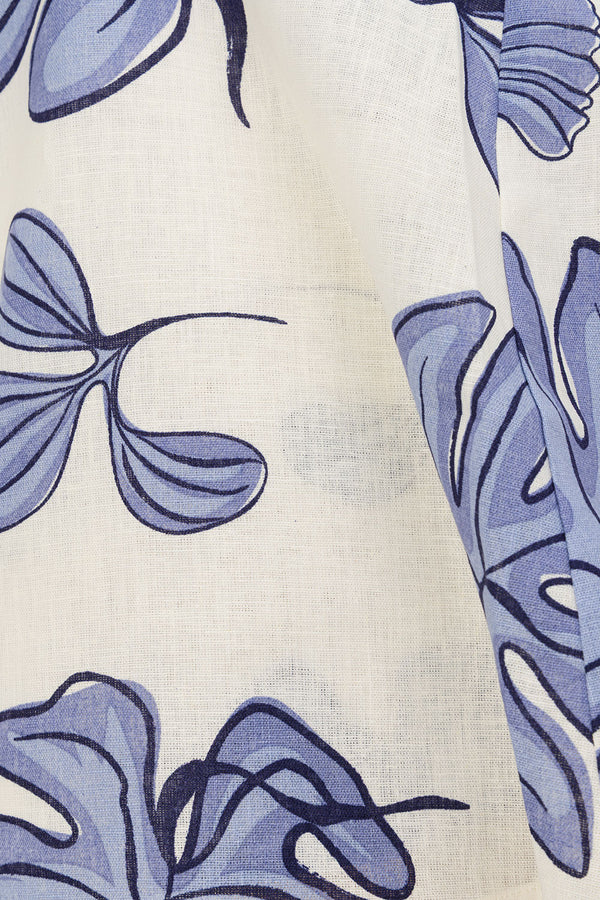 Blue Phylida Azure Print Halter Saphira Top