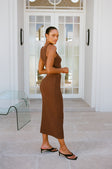 SAMPLE-Heather Skirt - Mahogany