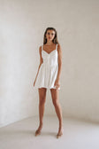 Laurenne Mini Dress - White