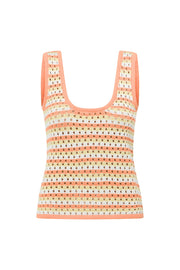 Erin Knit Top - Orange