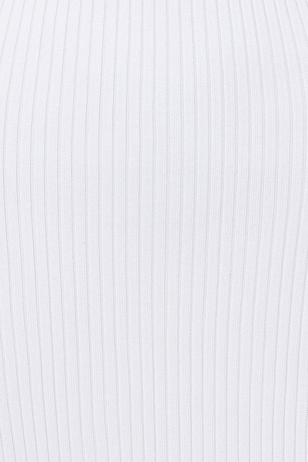Harlee Backless Midi Dress - White