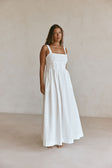 SAMPLE-Flore Dress - White