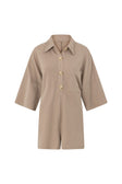 Milena Playsuit - Espresso