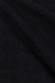 Black Crochet Knit Dillan Top
