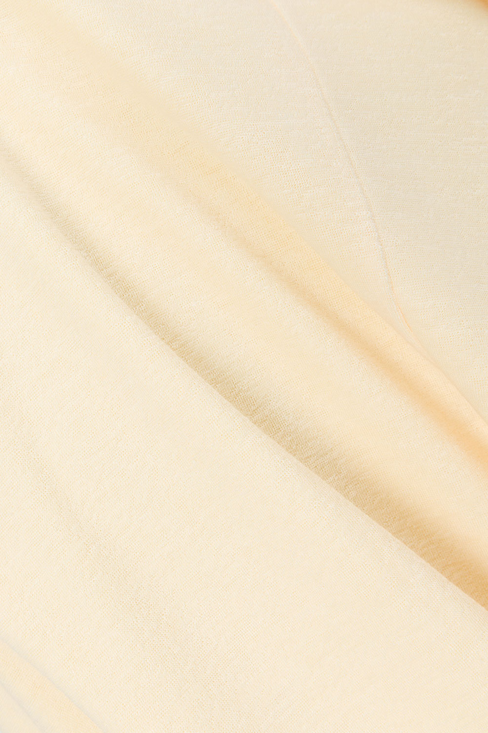 Butter Yellow Gathered Maxi Seraphina Dress